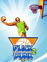 لعبة بطولة كرة السلة Flick 2 Dunk