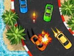 لعبة سباق السيارات ثنائي الابعاد 2D Car Racing